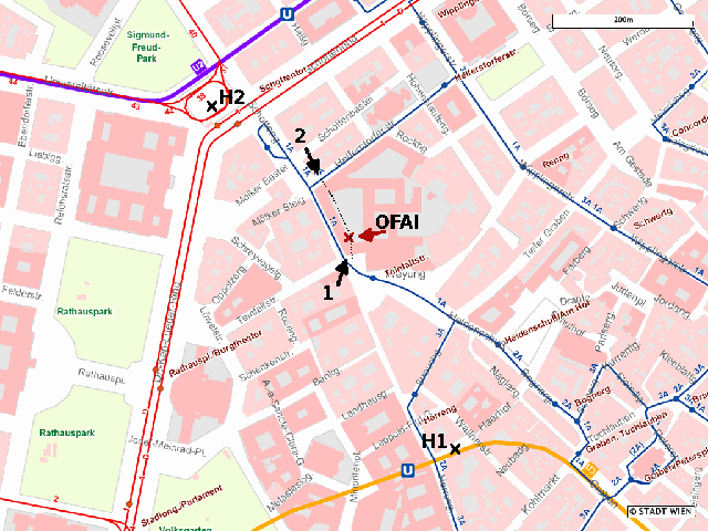 ofai location map