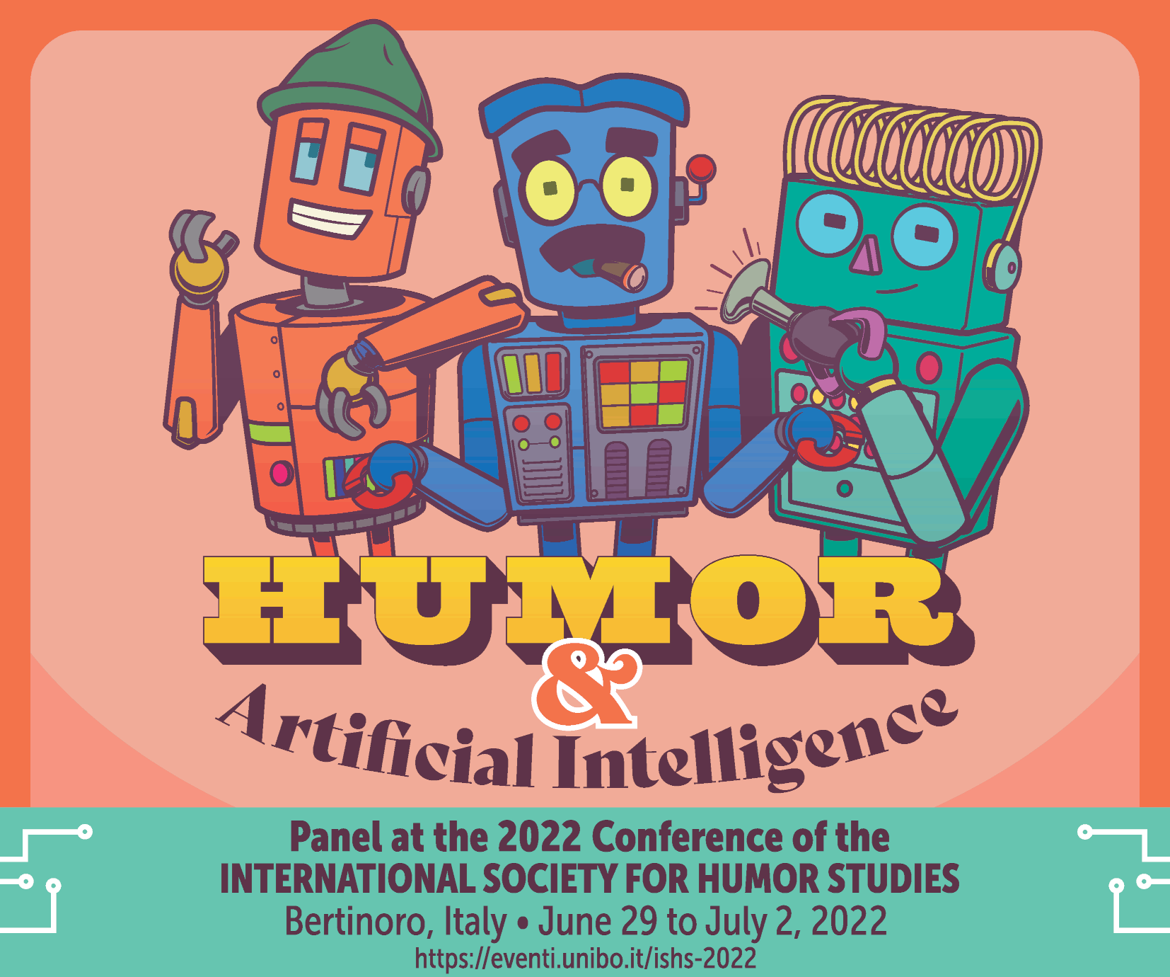 Humor & AI poster